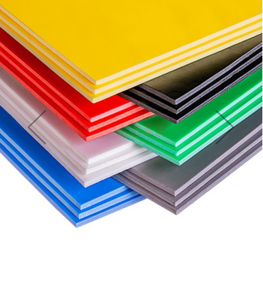 Recyclable Self Adhesive Foam Board Smooth Surface  White Paper Foam Board