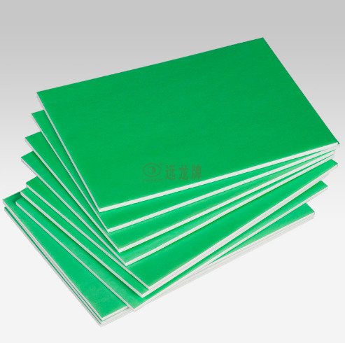 Eco friendly 90*240cm Green Foam Board Colored Foam Core Board Printable