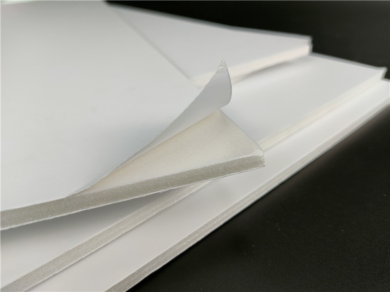White Color Acid Free PS Self Adhesive Foam Board 30*20cm Adhesive Backed Foam Board
